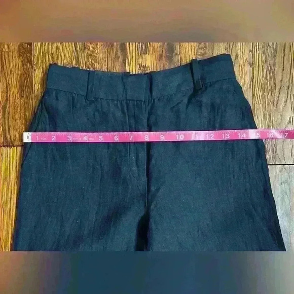 ARITZIA BABATON The Agency Crepe Cropped Pant in Navy - Picture 10 of 14